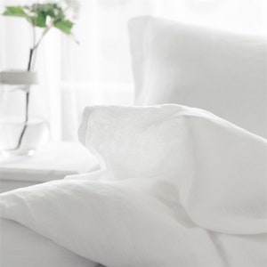 Linen Pillowcase    Linen Bedding  Linen Pillow cover Stonewash    Pre-Washed Soft Belgian Flax Linen