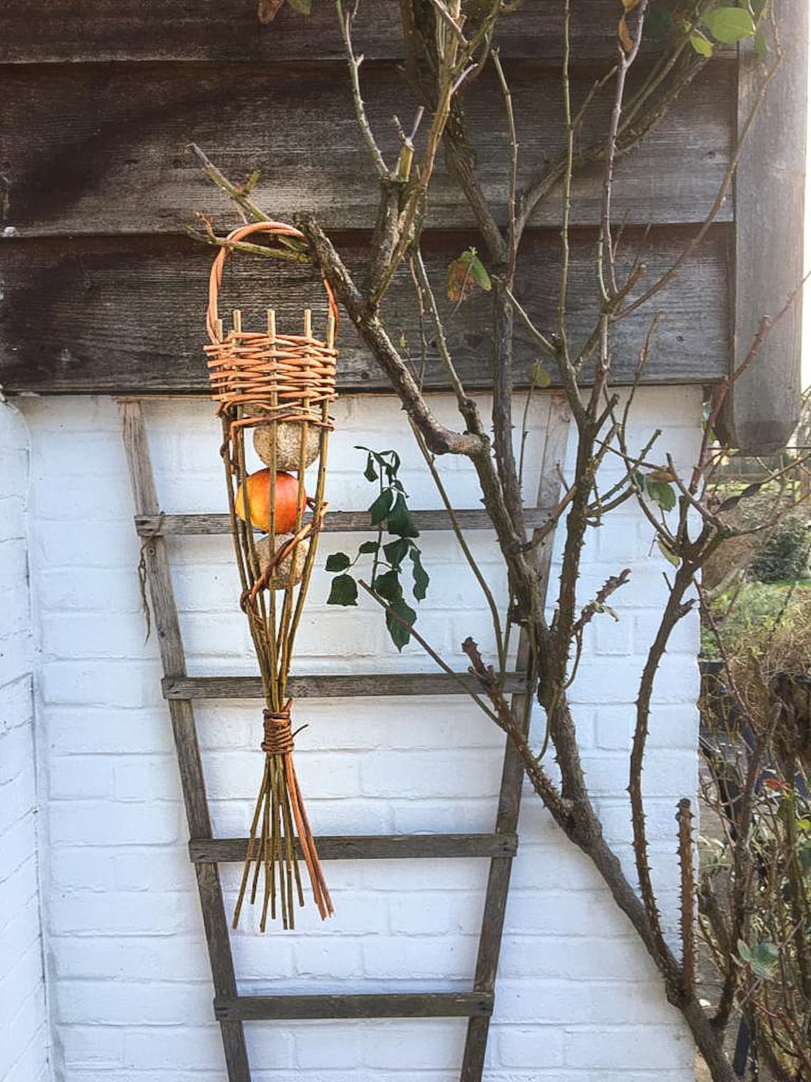 Willow Bird Feeder Etsy UK