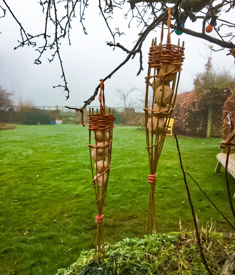 Willow Bird Feeder Etsy UK