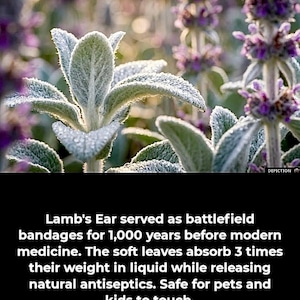 3/ Plantas de oreja de cordero. Plantas jóvenes de raíz desnuda. Perennes. ¡A los niños les encantan! Cultivadas en Estados Unidos. imagen 5