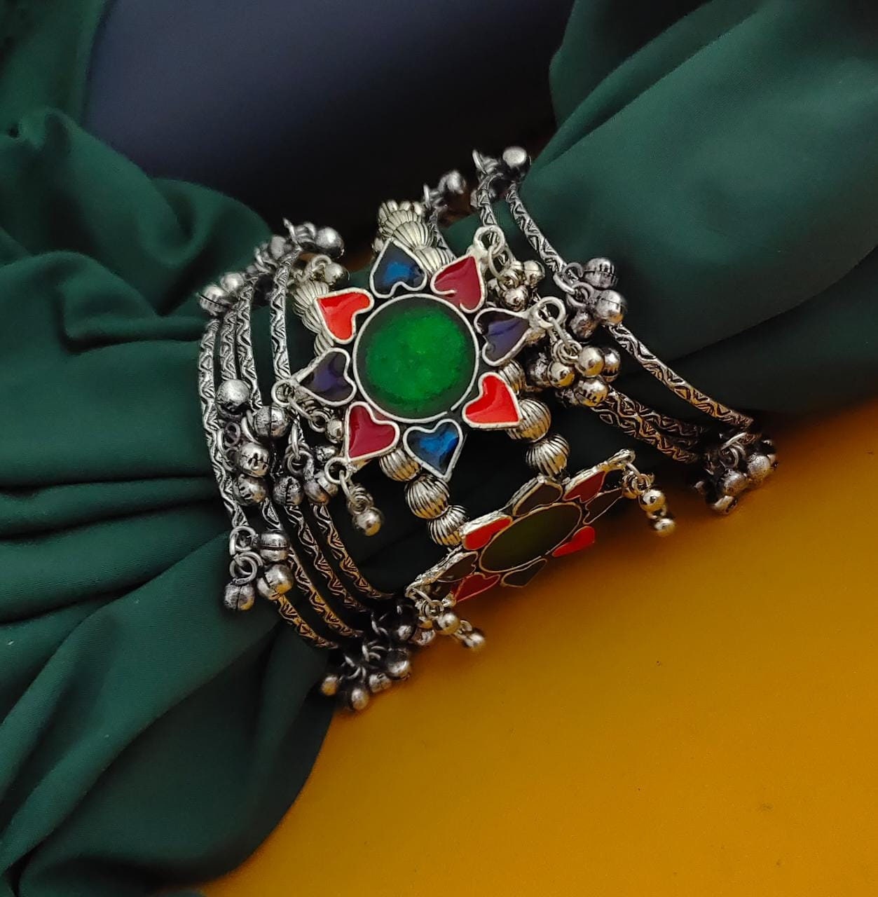 Afghan Kochi Handmade Bangle Bracelet , Lapis Lazuli Ethnic Afghan Jewelry  | eBay
