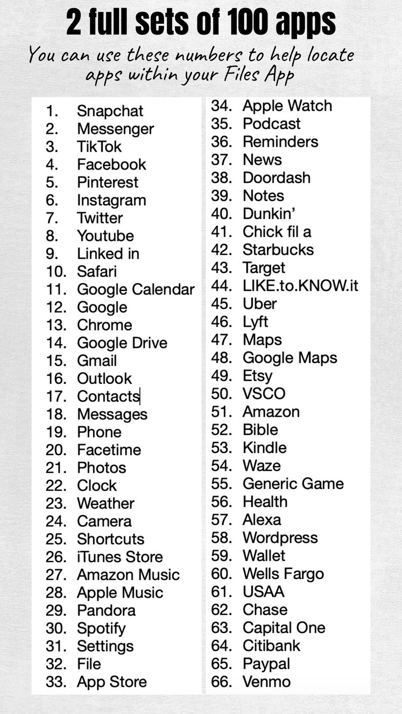 Soft White Aesthetic Ios 14 App Icons Iphone Widgets Etsy