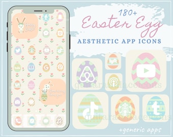 Easter Egg App Icons | Easter Aesthetic App Icons | Spring App Icons | iPhone App Icons | Android App Icons | iPad App Icons