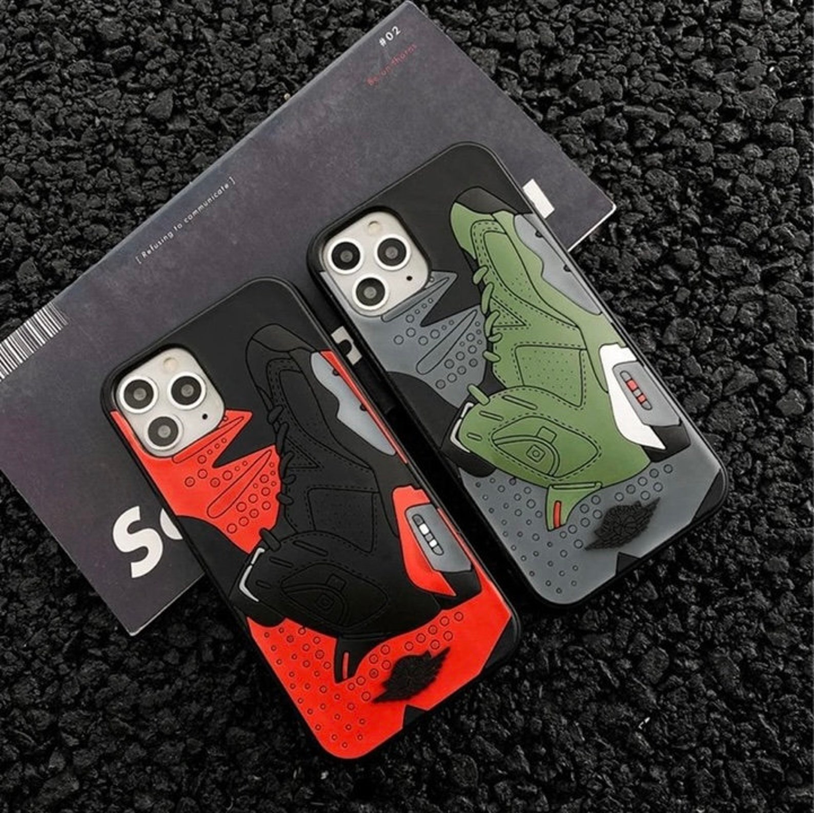 Funda para iPhone inspirada en Jordan Etsy