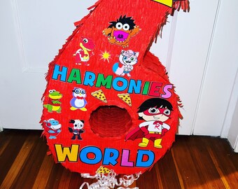 Ryans world birthday piñata