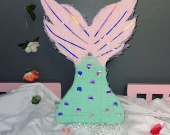 Mermaid tail piñata