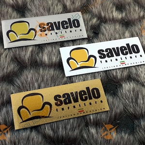 Custom Furniture Label, Personalized furniture labels,adhesive furniture tags,adhesive square sticker,machine tag