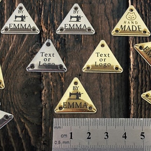 Etichetta in metallo personalizzata, etichetta in metallo personalizzata, maglietta, cardigan, borsa, etichetta per cappello, etichetta per coperta, uncinetto, etichetta per maglieria, etichetta in metallo.