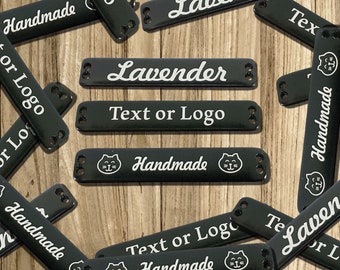 Custom metal tag,Personalized metal tag.1.96 &quot; x 0.39 &quot; T-shirt,bag label,hat tag,blanket label,crochet,knitting label,handmade metal label
