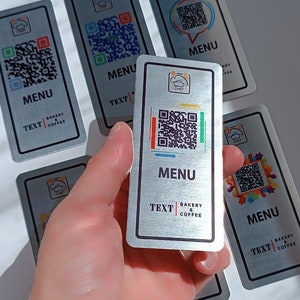 Scannen om menu te bekijken | QR-code menuteken | QR-codemenu op tafel plakken | Restaurantmenu | qrcode-menu | QR-code voor restaurantmenu