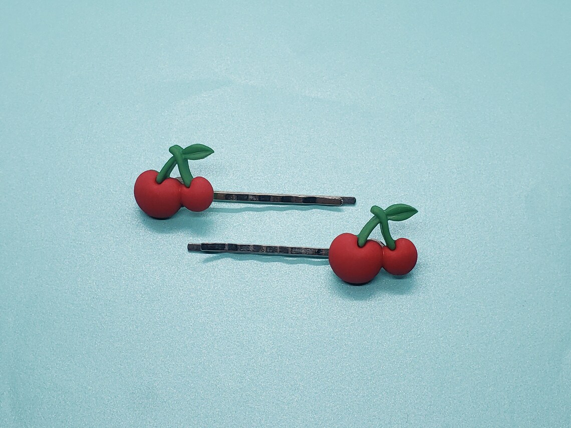 Colorful Fruit Hair Pins Food Hair Pins Set of 2 Hair Pin Set ...