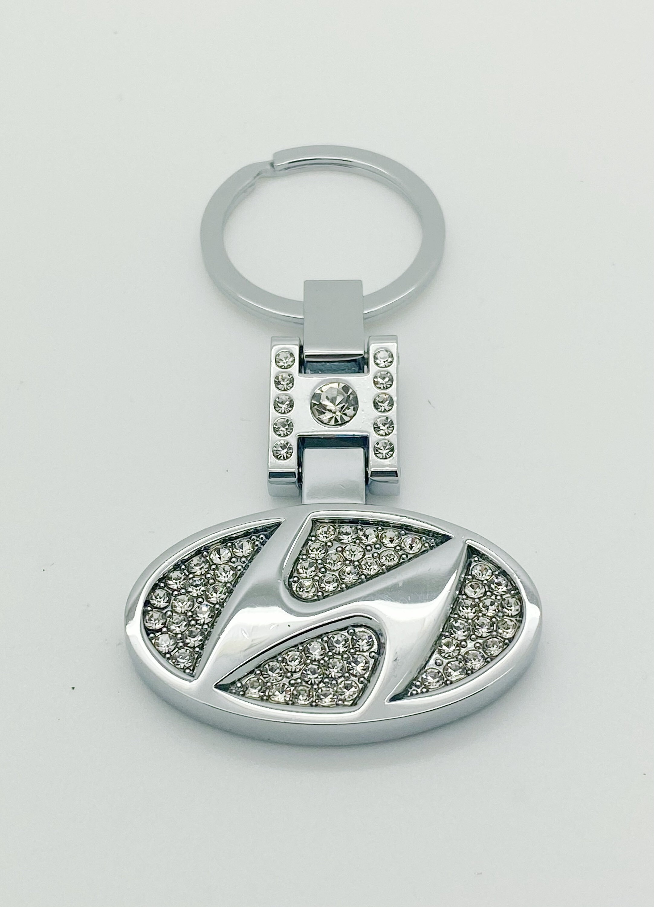 Hyundai Diamond Fashion Keychain Zinc Alloy Luxury Key Chain Etsy