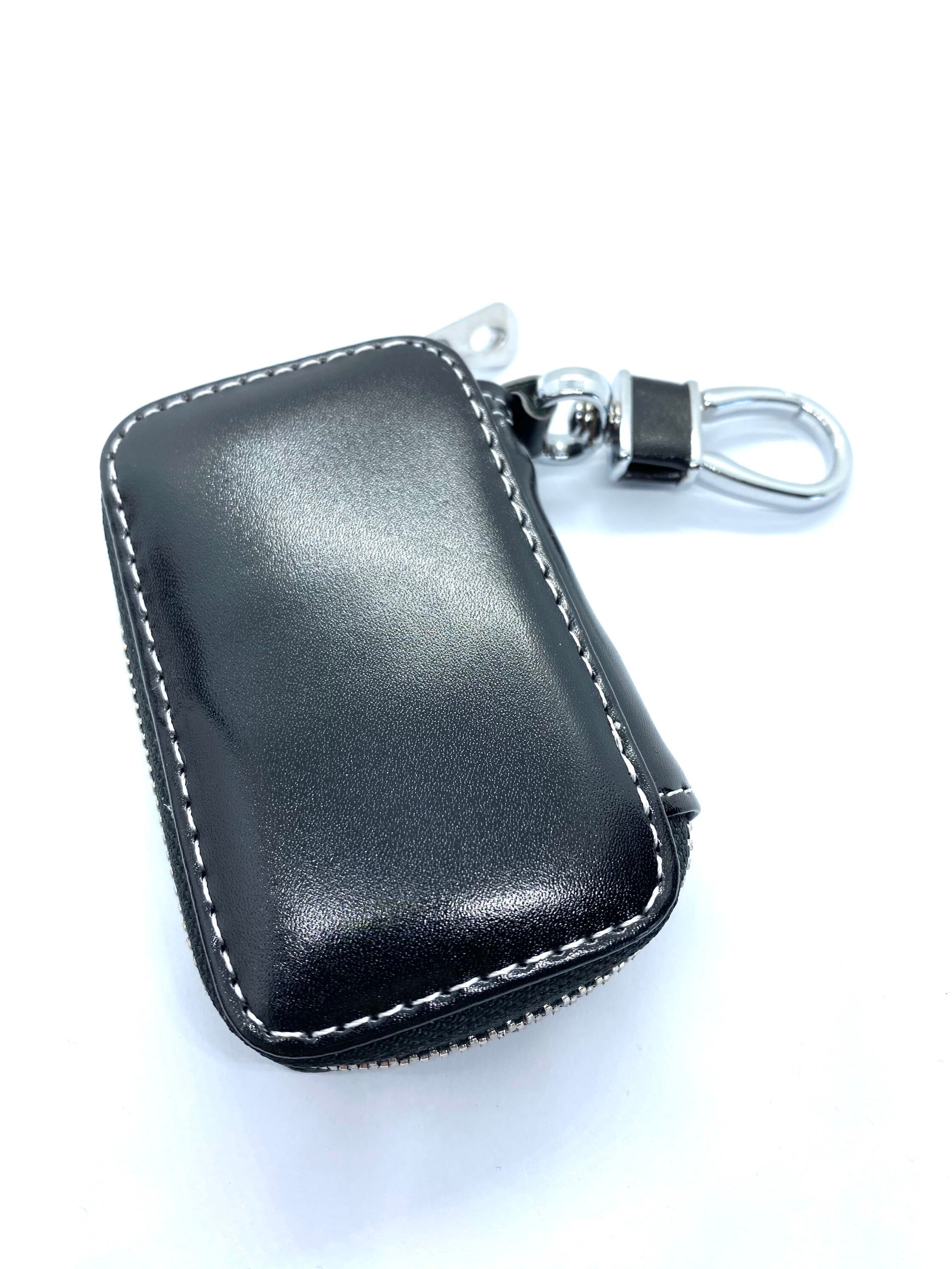 Leather Mercedes Benz Remote Key Case Cover Holder Key Chain Etsy