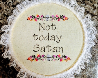 Niet vandaag Satan