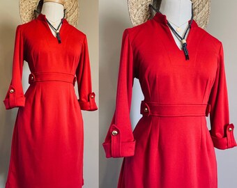 red dress classy