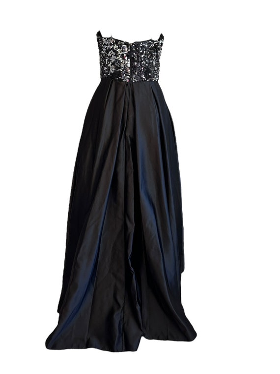 Sequin Strapless Dress - image 6