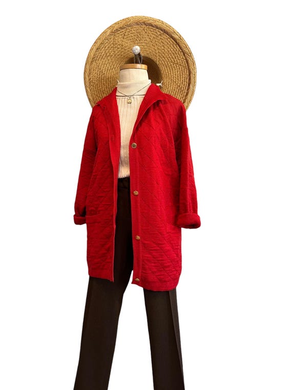 Wool Oversized Jacket - image 2