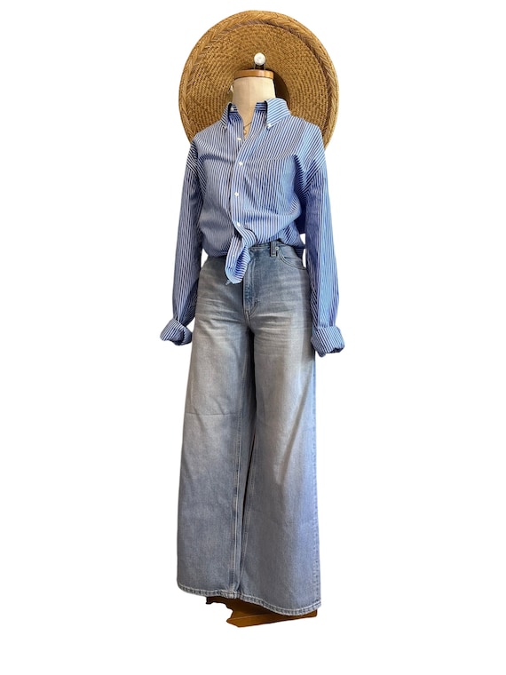 Striped Cotton Button Down - image 2