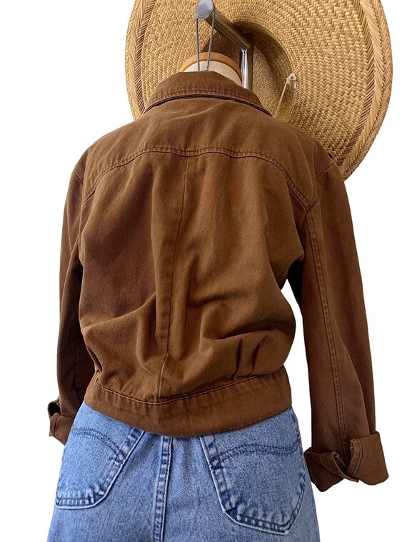 Chestnut Destructive Denim Jacket - image 6