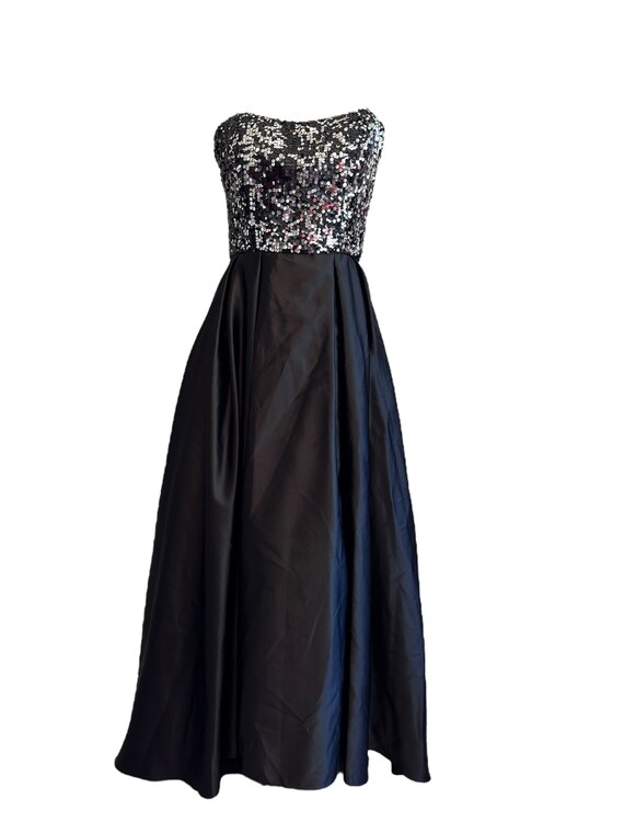 Sequin Strapless Dress - image 2