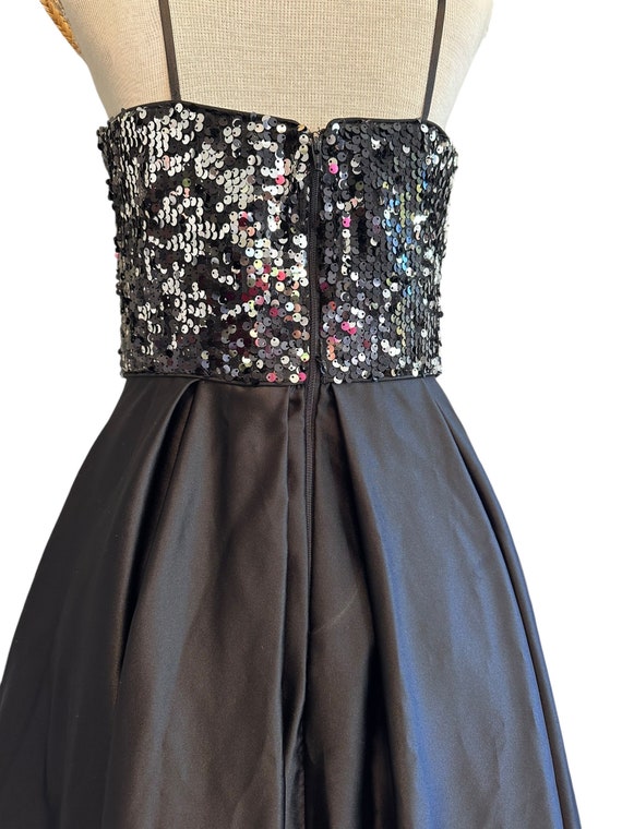 Sequin Strapless Dress - image 7