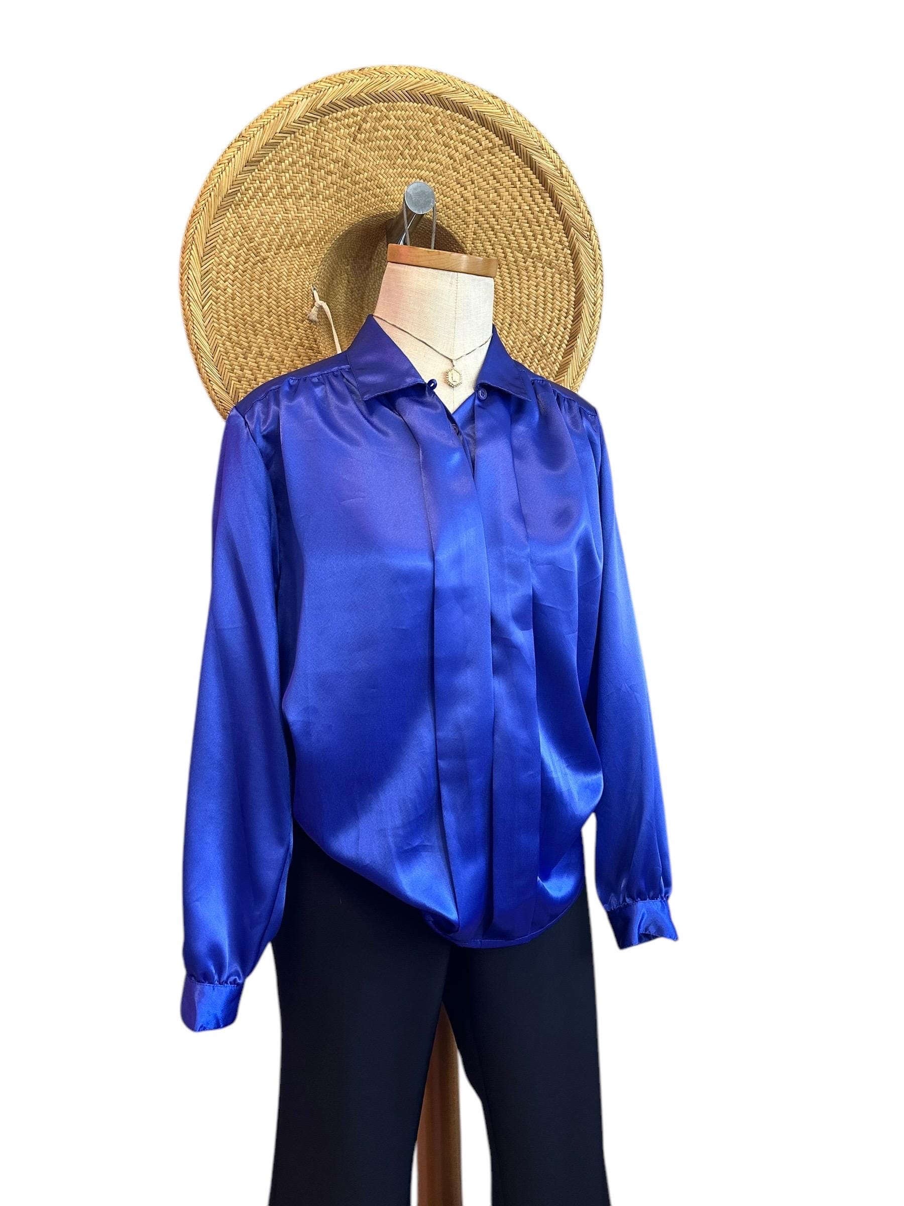 Love Can Be Blue Button Down, XL