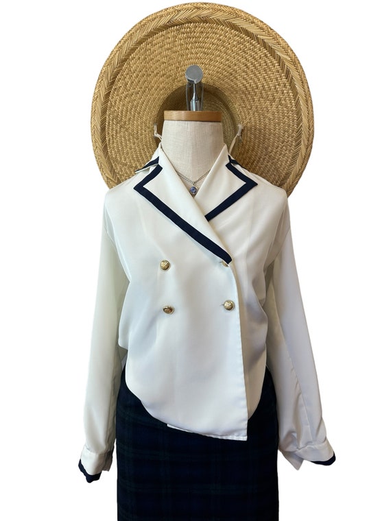 Sailor Woven Poly Blouse - image 6