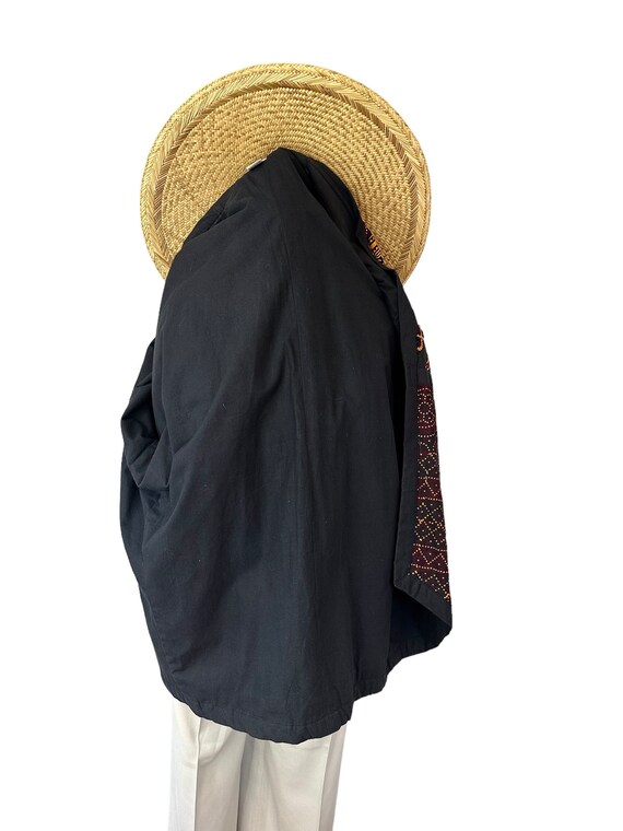 Indian Embroidered Patchwork Cocoon Coat/Jacket - image 8