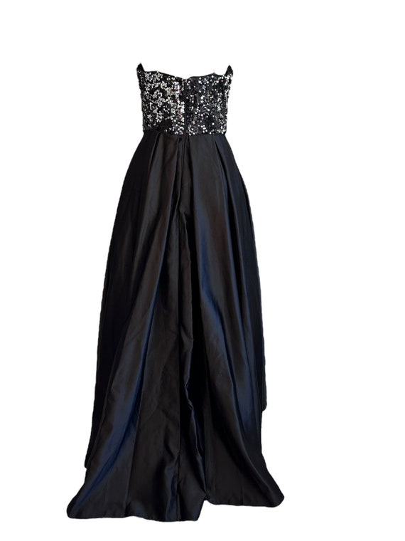 Sequin Strapless Dress - image 8