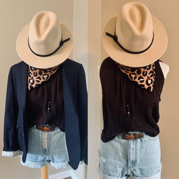 ST. JOHN Coffee lace sleeveless top