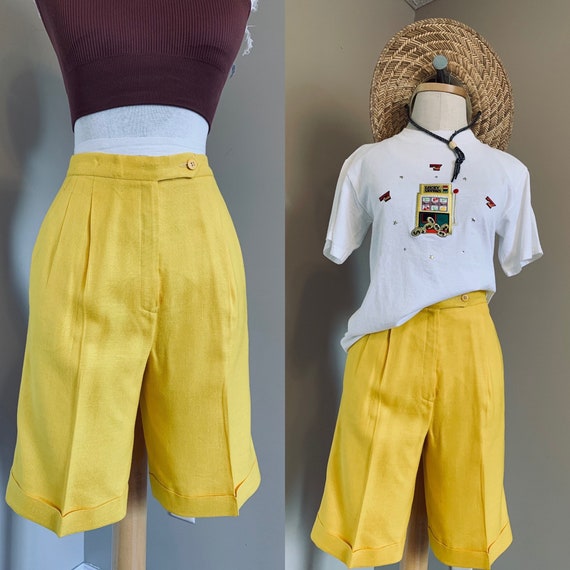 Vintage Mustard shorts