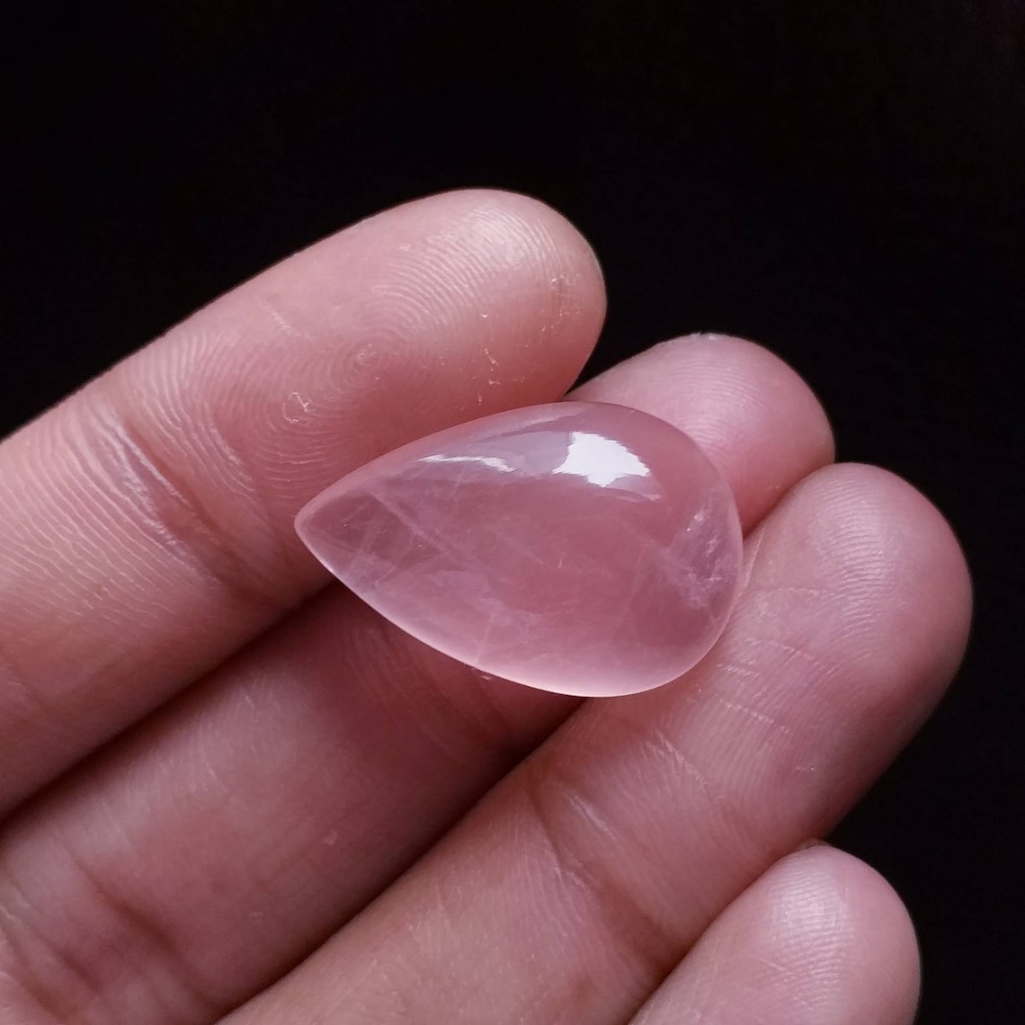Natural Rose Quartz Cabochon Loose gemstone Top Quality Best Etsy