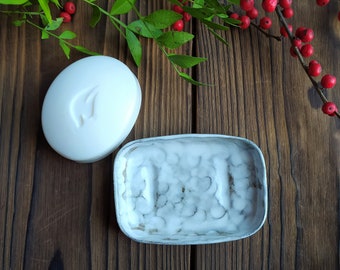 Handmade Ceramic Soap Dish, White Glaze Effects, Simplistic Design