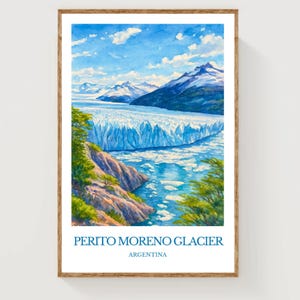 Perito Moreno Gletscher Poster