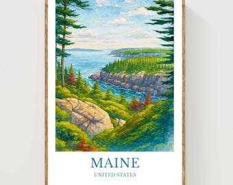 Maine Poster