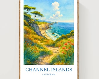 Kanalinseln Poster