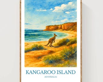 Plakat Kangaroo Island