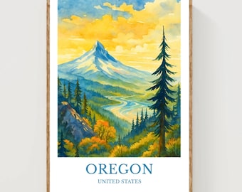 Póster de Oregón