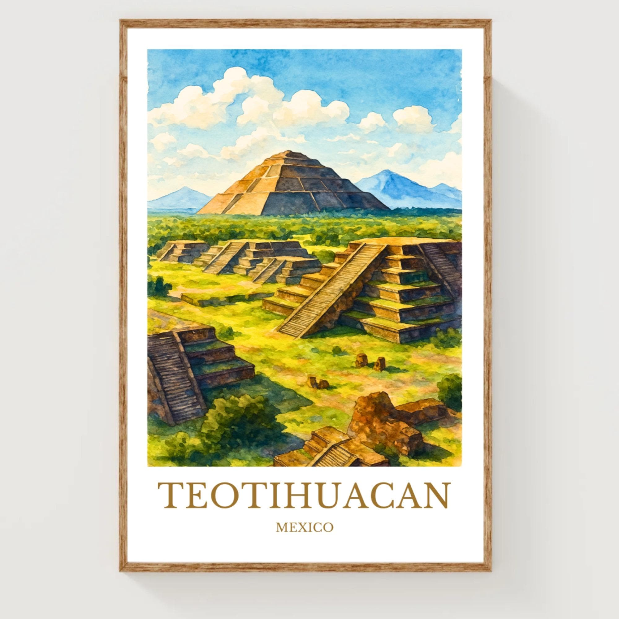 Teotihuacan Poster - Etsy