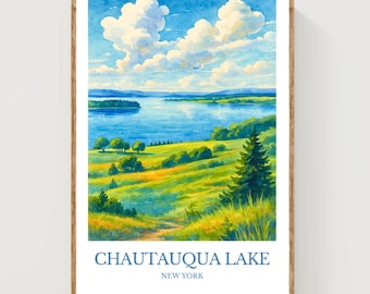 Chautauqua Lake Poster