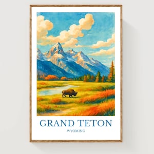 Grand Teton Poster