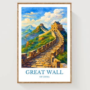Great Wall of China Poster