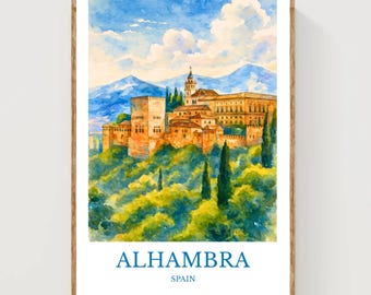 Póster de la Alhambra