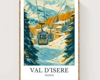 Val d’Isère Poster