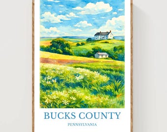 Bucks County Poster