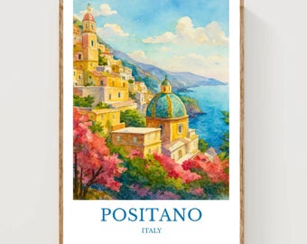 Positano Poster