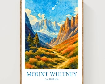 Mount Whitney Poster