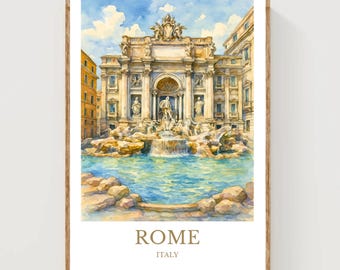 Rome Italy Poster