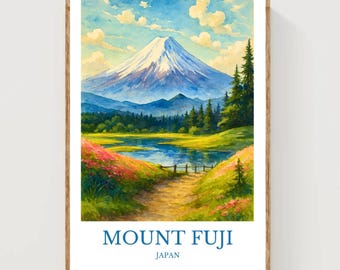 Mount Fuji Poster