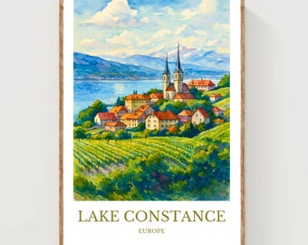 Lake Constance Poster